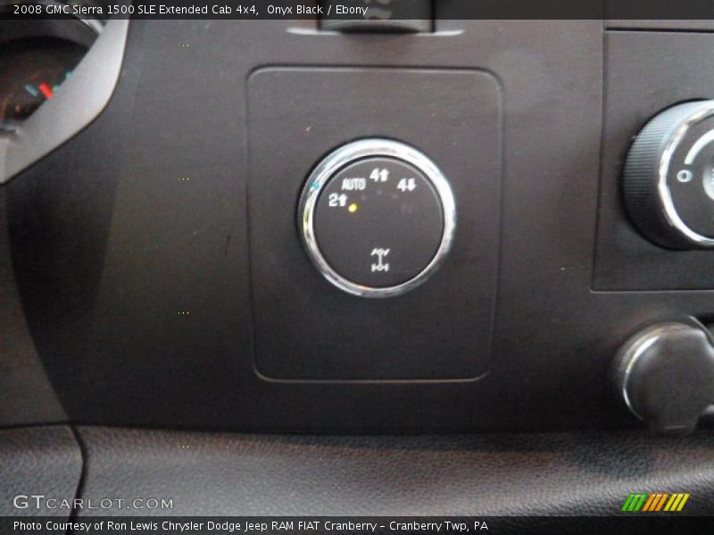 Onyx Black / Ebony 2008 GMC Sierra 1500 SLE Extended Cab 4x4