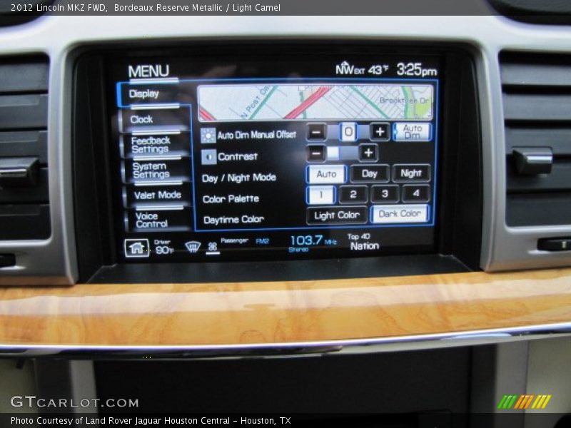 Bordeaux Reserve Metallic / Light Camel 2012 Lincoln MKZ FWD