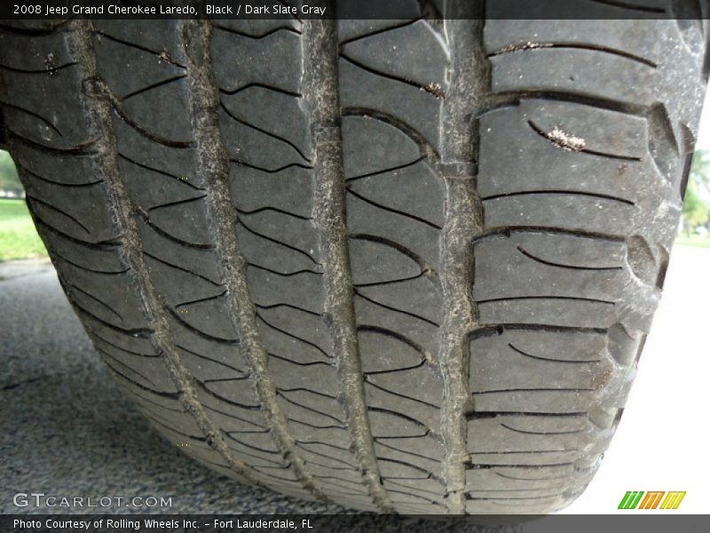 Black / Dark Slate Gray 2008 Jeep Grand Cherokee Laredo