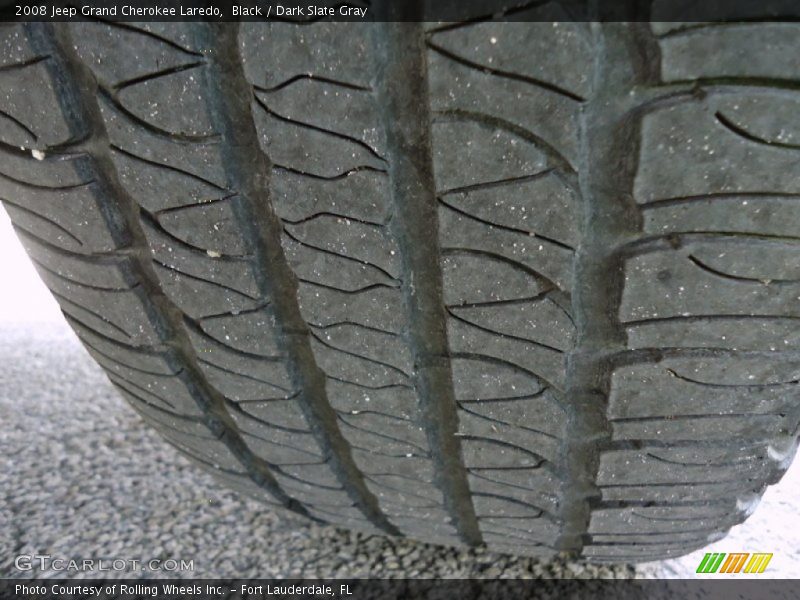 Black / Dark Slate Gray 2008 Jeep Grand Cherokee Laredo