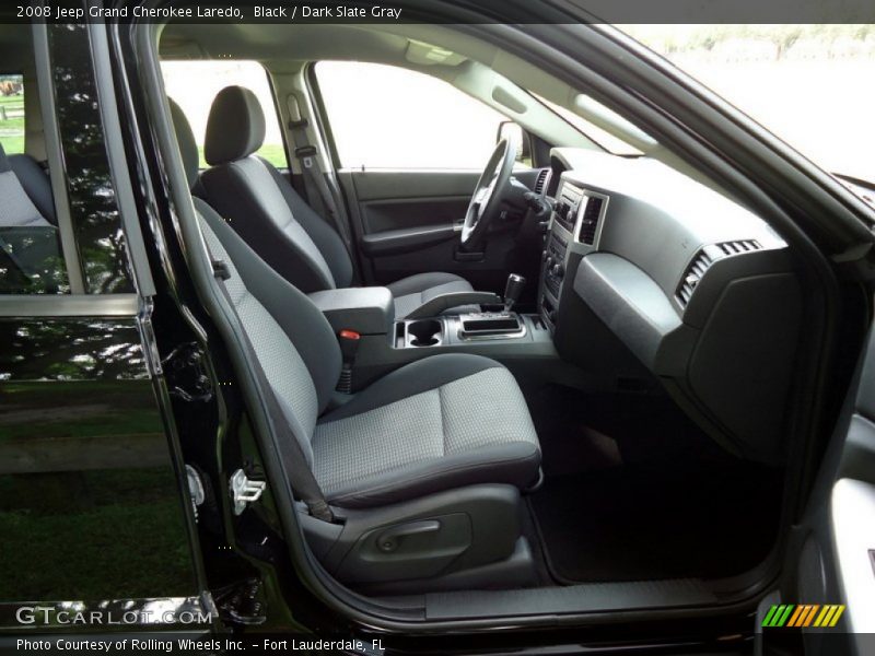 Black / Dark Slate Gray 2008 Jeep Grand Cherokee Laredo