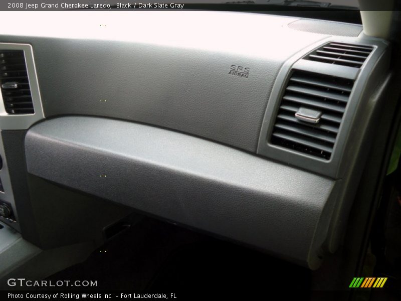 Black / Dark Slate Gray 2008 Jeep Grand Cherokee Laredo