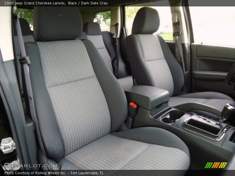 Black / Dark Slate Gray 2008 Jeep Grand Cherokee Laredo