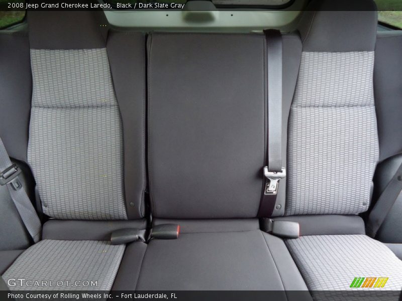 Black / Dark Slate Gray 2008 Jeep Grand Cherokee Laredo
