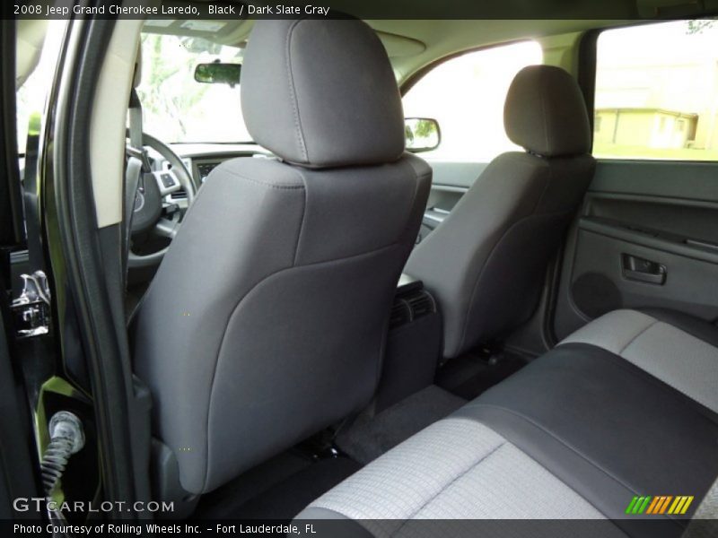Black / Dark Slate Gray 2008 Jeep Grand Cherokee Laredo
