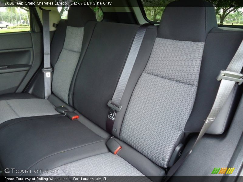 Black / Dark Slate Gray 2008 Jeep Grand Cherokee Laredo