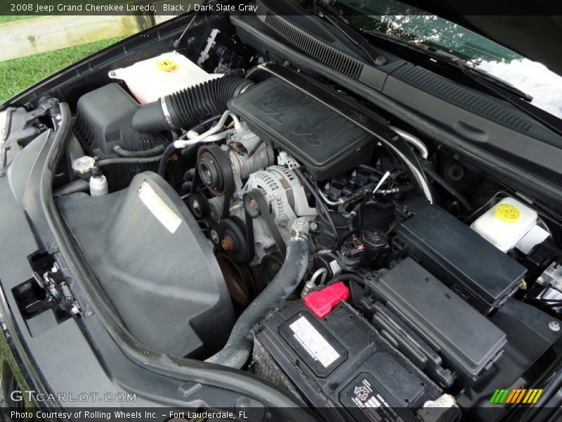 Black / Dark Slate Gray 2008 Jeep Grand Cherokee Laredo