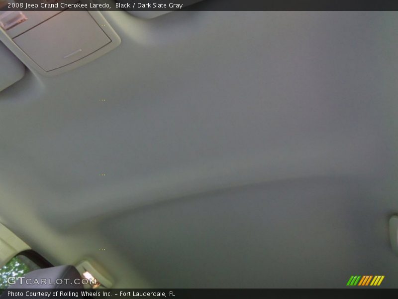 Black / Dark Slate Gray 2008 Jeep Grand Cherokee Laredo