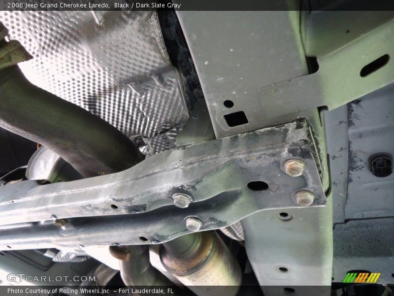 Black / Dark Slate Gray 2008 Jeep Grand Cherokee Laredo