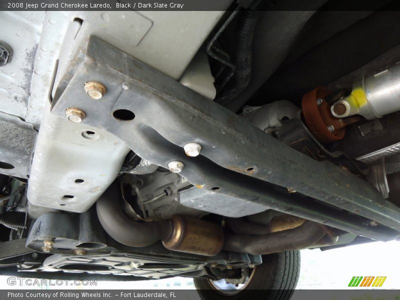 Black / Dark Slate Gray 2008 Jeep Grand Cherokee Laredo