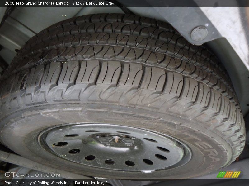 Black / Dark Slate Gray 2008 Jeep Grand Cherokee Laredo
