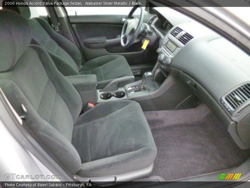 Alabaster Silver Metallic / Black 2006 Honda Accord Value Package Sedan