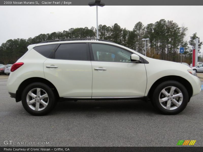 Glacier Pearl / Beige 2009 Nissan Murano SL