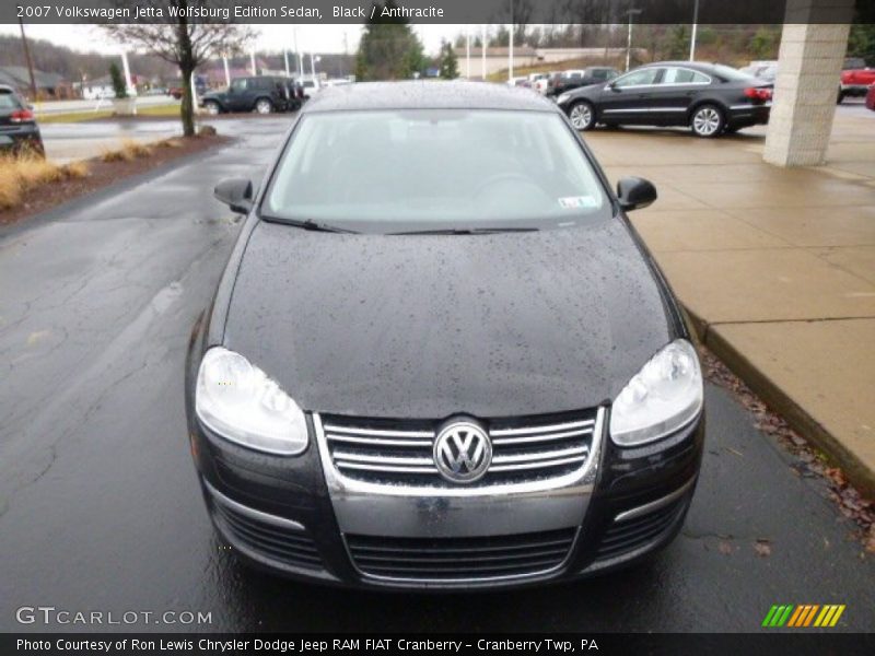 Black / Anthracite 2007 Volkswagen Jetta Wolfsburg Edition Sedan