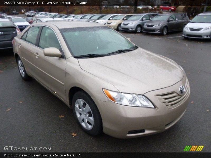 Desert Sand Metallic / Bisque 2009 Toyota Camry LE