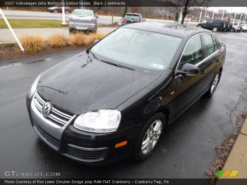 Black / Anthracite 2007 Volkswagen Jetta Wolfsburg Edition Sedan