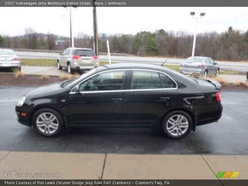 Black / Anthracite 2007 Volkswagen Jetta Wolfsburg Edition Sedan