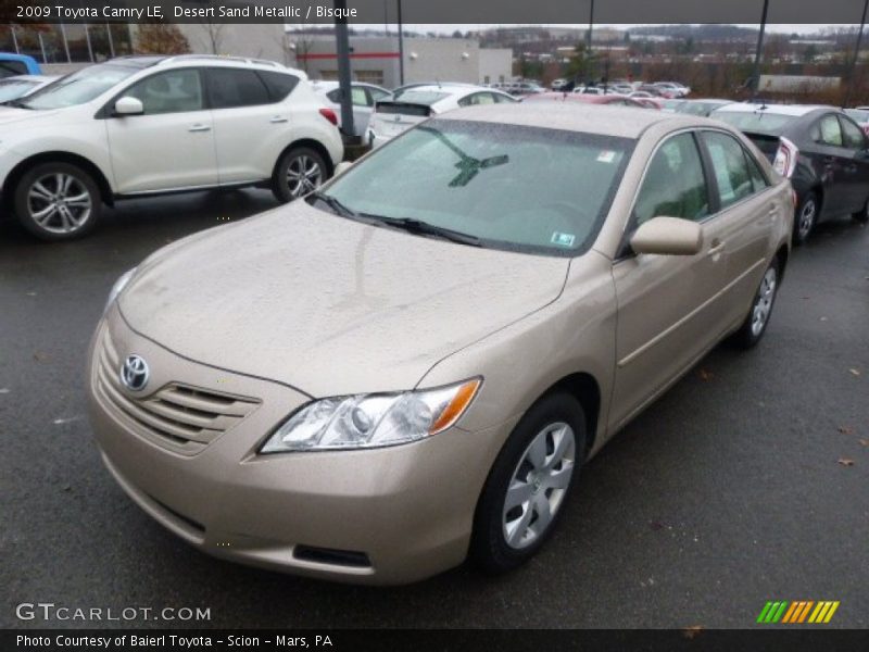 Desert Sand Metallic / Bisque 2009 Toyota Camry LE