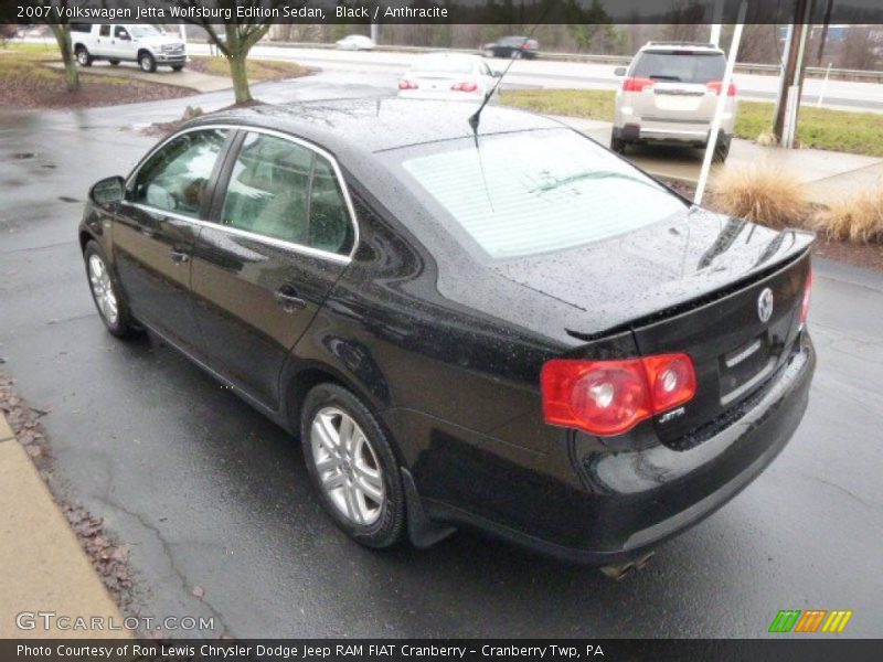 Black / Anthracite 2007 Volkswagen Jetta Wolfsburg Edition Sedan