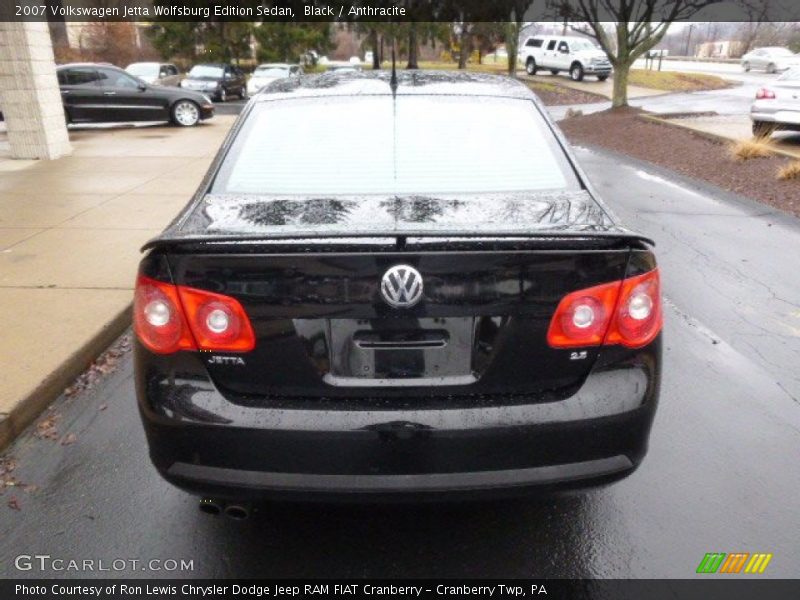 Black / Anthracite 2007 Volkswagen Jetta Wolfsburg Edition Sedan