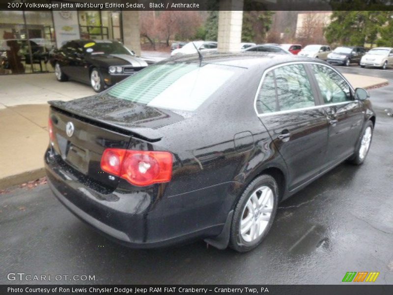 Black / Anthracite 2007 Volkswagen Jetta Wolfsburg Edition Sedan