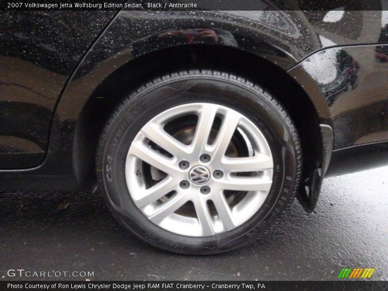 Black / Anthracite 2007 Volkswagen Jetta Wolfsburg Edition Sedan