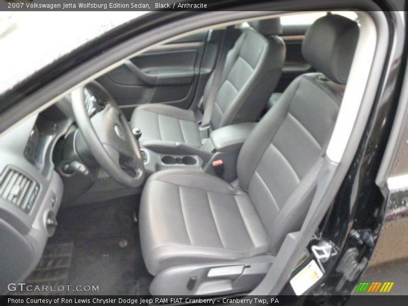 Black / Anthracite 2007 Volkswagen Jetta Wolfsburg Edition Sedan
