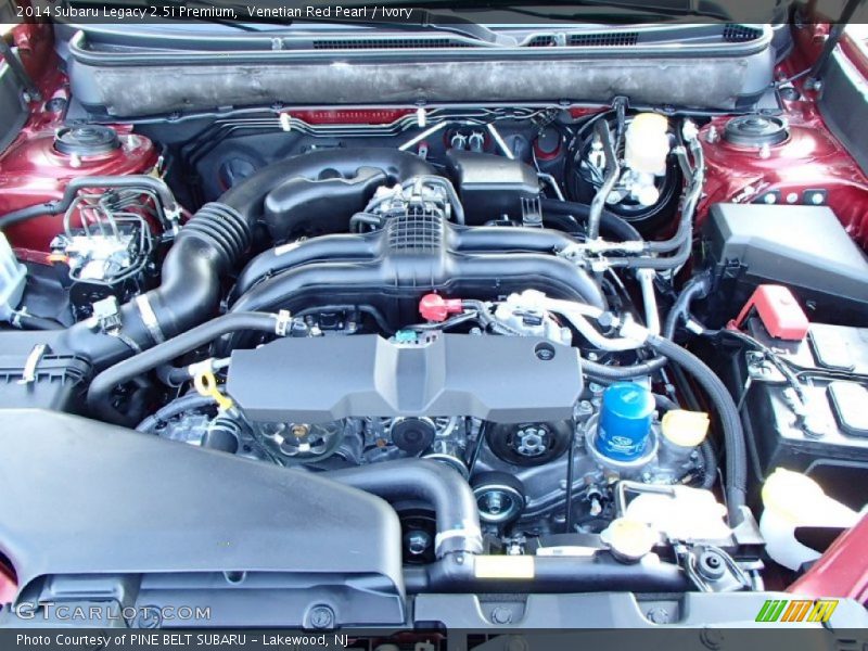 Venetian Red Pearl / Ivory 2014 Subaru Legacy 2.5i Premium