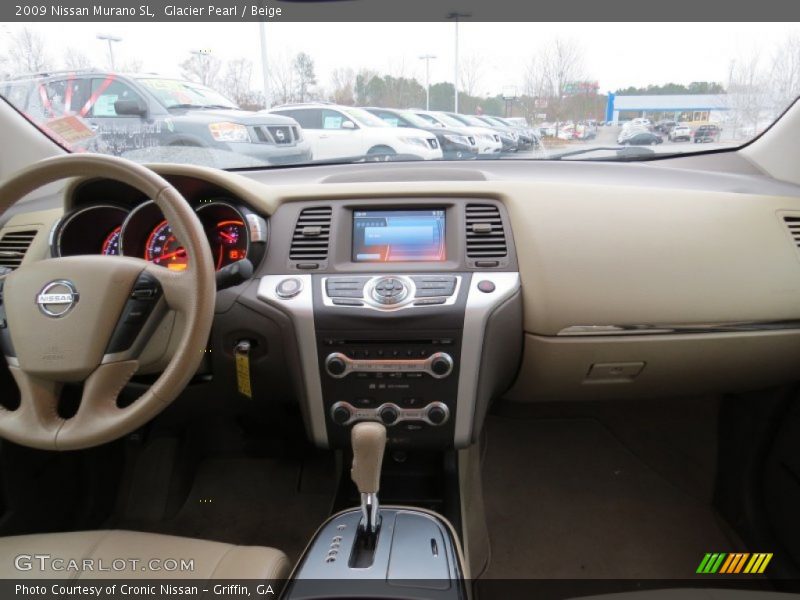 Glacier Pearl / Beige 2009 Nissan Murano SL