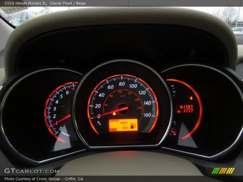 Glacier Pearl / Beige 2009 Nissan Murano SL