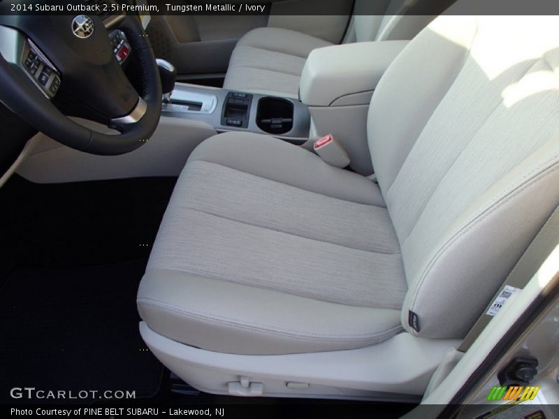 Tungsten Metallic / Ivory 2014 Subaru Outback 2.5i Premium