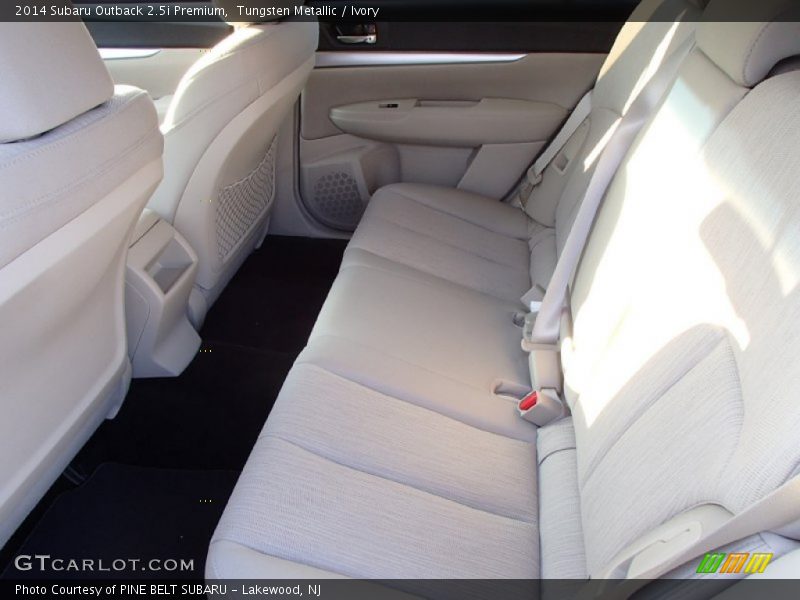Tungsten Metallic / Ivory 2014 Subaru Outback 2.5i Premium