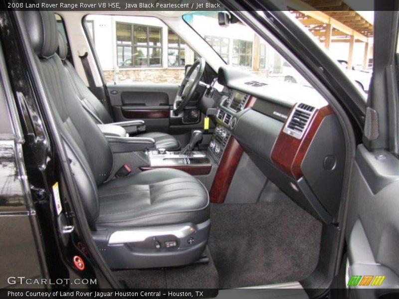 Java Black Pearlescent / Jet Black 2008 Land Rover Range Rover V8 HSE