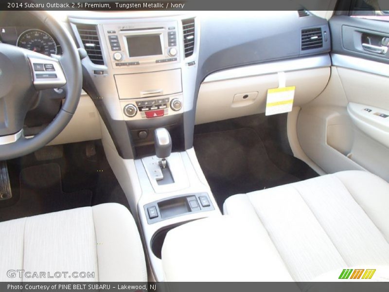 Tungsten Metallic / Ivory 2014 Subaru Outback 2.5i Premium