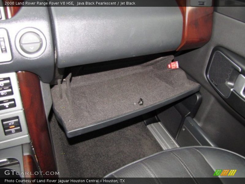 Java Black Pearlescent / Jet Black 2008 Land Rover Range Rover V8 HSE