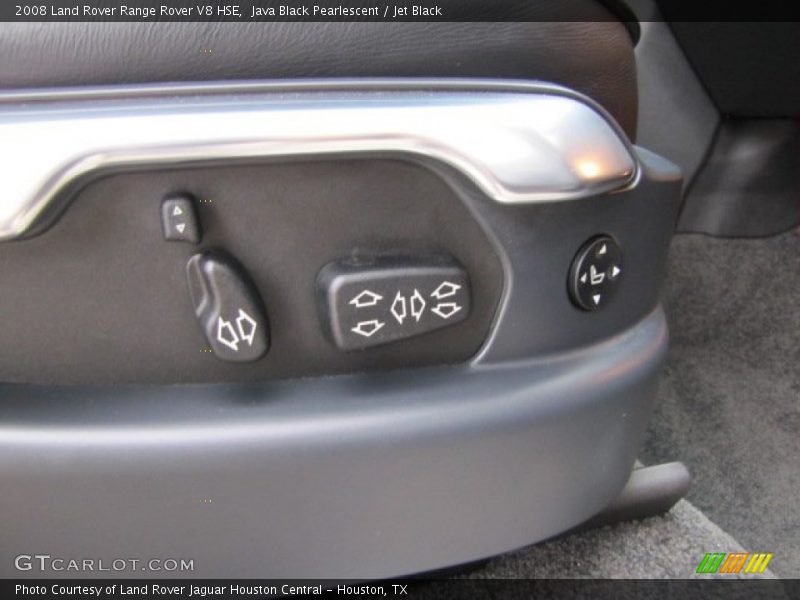 Java Black Pearlescent / Jet Black 2008 Land Rover Range Rover V8 HSE