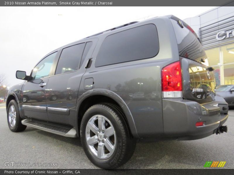 Smoke Gray Metallic / Charcoal 2010 Nissan Armada Platinum