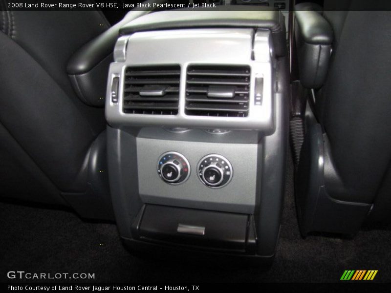 Java Black Pearlescent / Jet Black 2008 Land Rover Range Rover V8 HSE