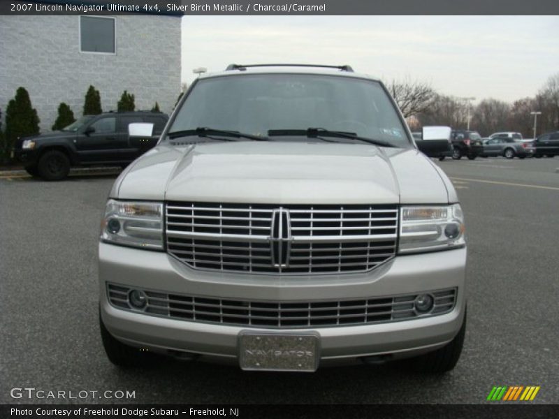 Silver Birch Metallic / Charcoal/Caramel 2007 Lincoln Navigator Ultimate 4x4