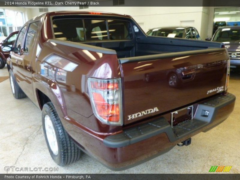 Dark Cherry Pearl / Black 2014 Honda Ridgeline RTS