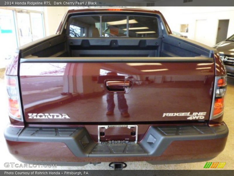 Dark Cherry Pearl / Black 2014 Honda Ridgeline RTS