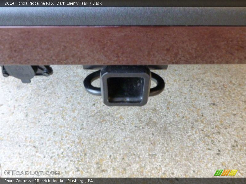 Dark Cherry Pearl / Black 2014 Honda Ridgeline RTS
