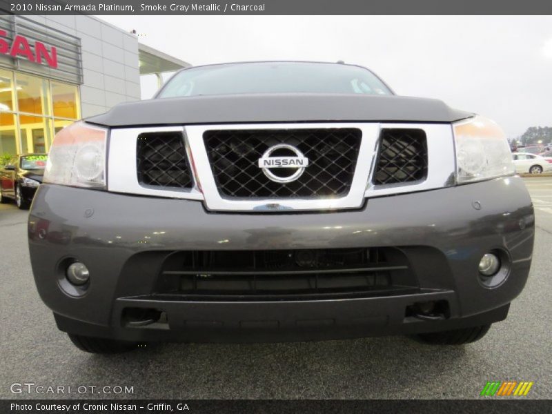 Smoke Gray Metallic / Charcoal 2010 Nissan Armada Platinum