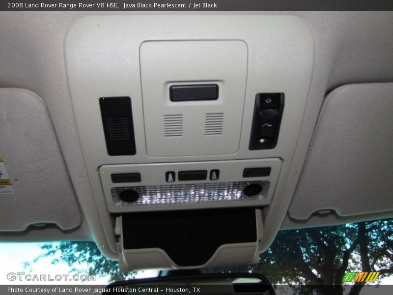 Java Black Pearlescent / Jet Black 2008 Land Rover Range Rover V8 HSE