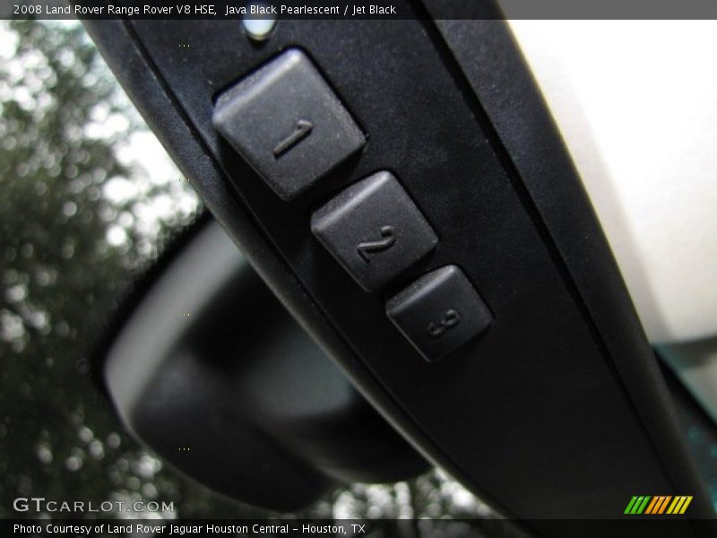 Java Black Pearlescent / Jet Black 2008 Land Rover Range Rover V8 HSE