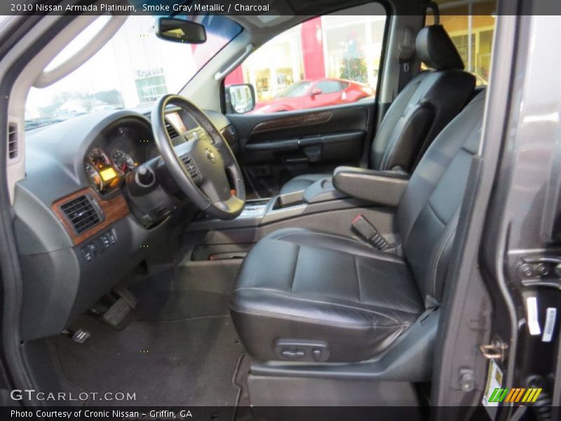 Smoke Gray Metallic / Charcoal 2010 Nissan Armada Platinum