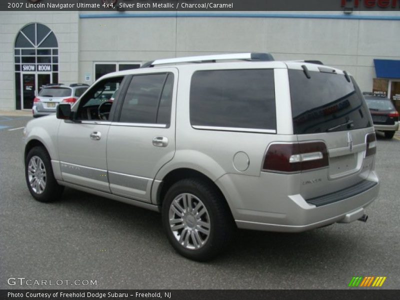 Silver Birch Metallic / Charcoal/Caramel 2007 Lincoln Navigator Ultimate 4x4