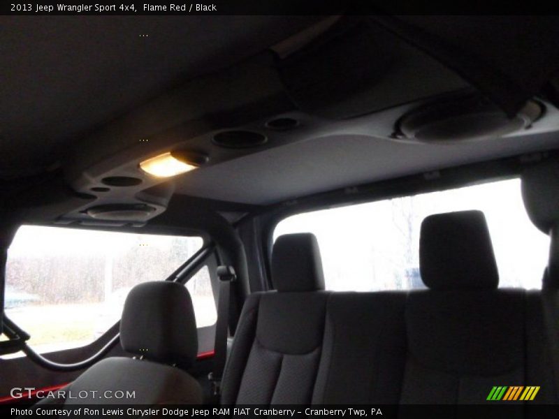 Flame Red / Black 2013 Jeep Wrangler Sport 4x4