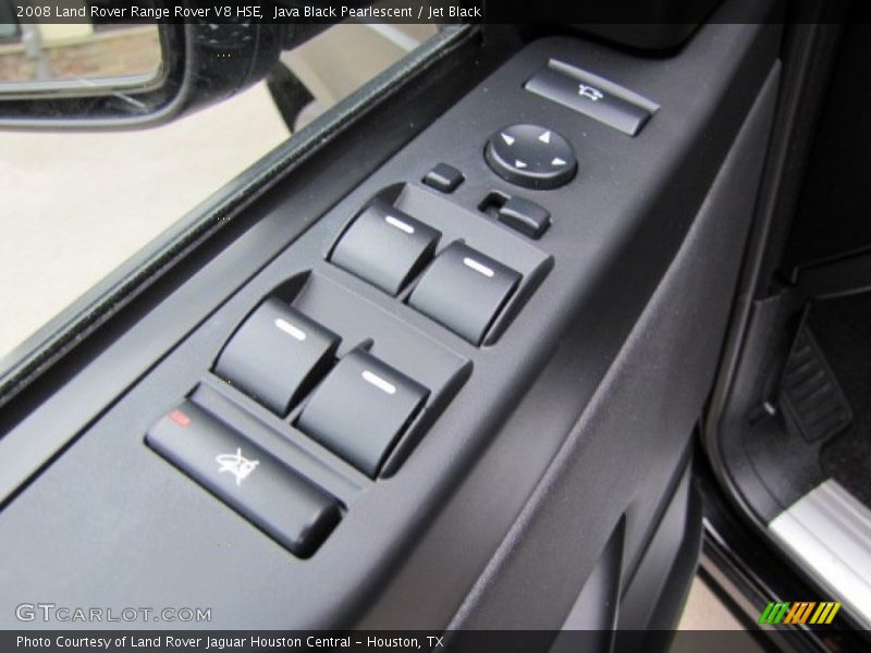 Java Black Pearlescent / Jet Black 2008 Land Rover Range Rover V8 HSE