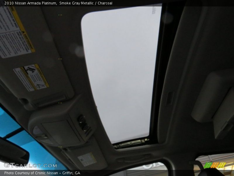 Smoke Gray Metallic / Charcoal 2010 Nissan Armada Platinum
